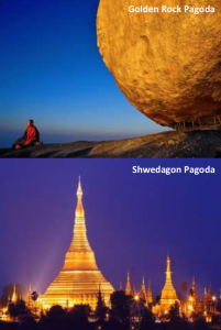 4 Days 3 Nights Yangon Bago Kyaiktiyo Golden Rock Aung San Suu Kyis