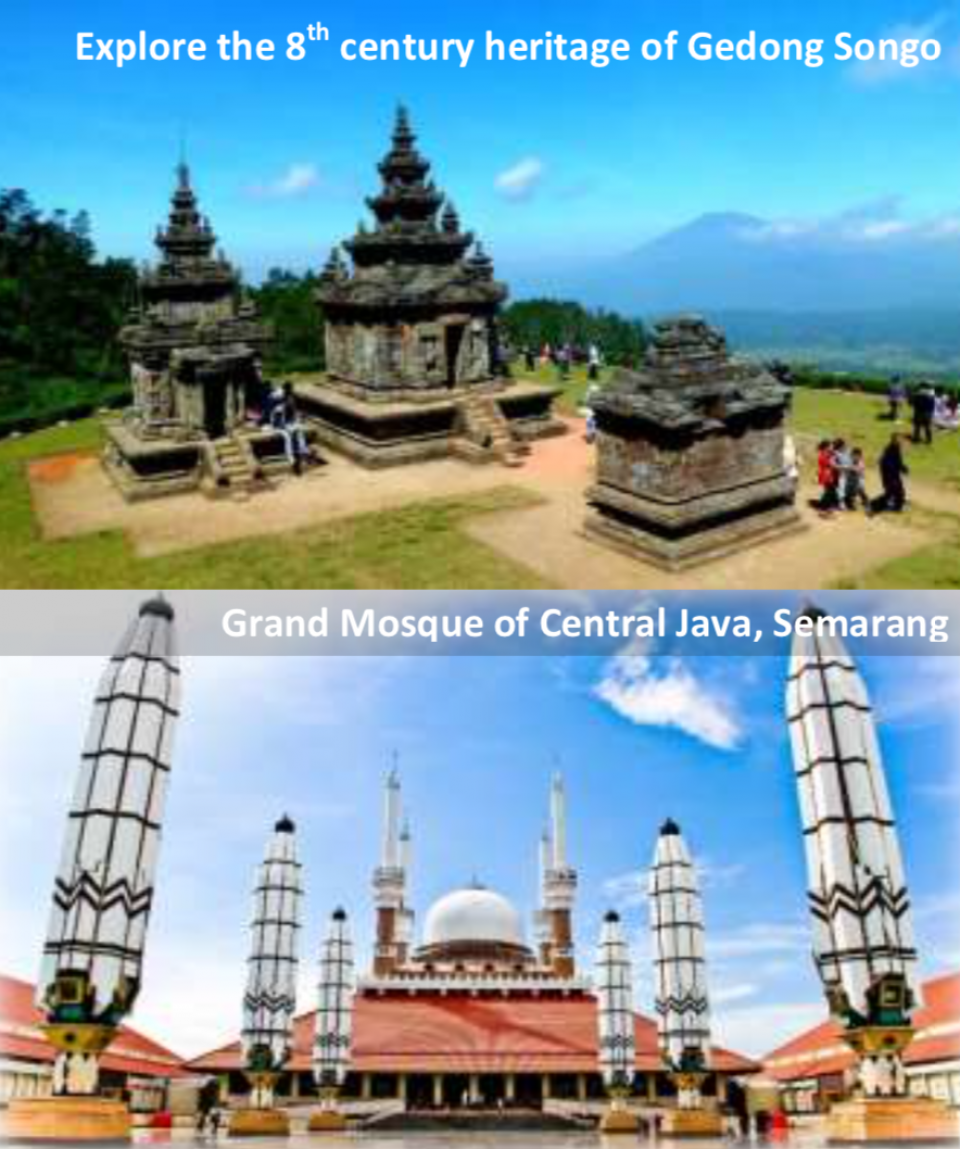 3 Days 2 Nights Semarang, Grand Mosque of Central Java, Mount Ungaran, Gedong Songo, Umbul Sidomukti